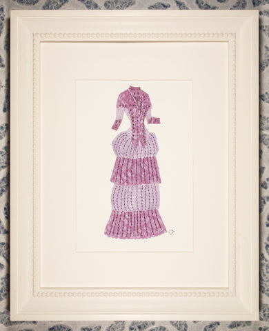 Dress #043: Victorian dress in lavender