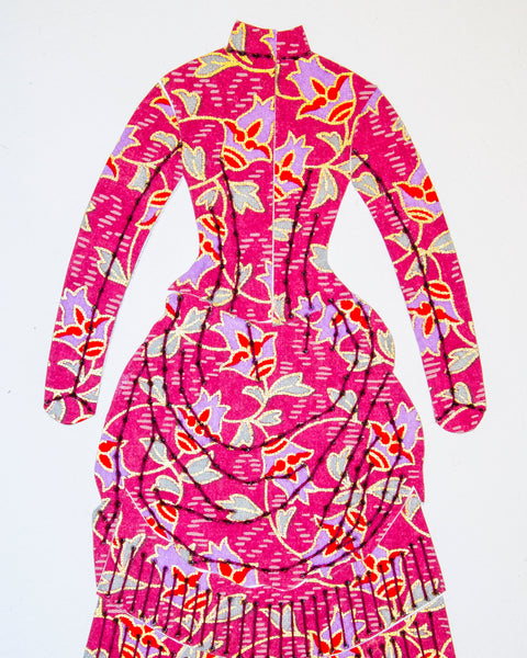 Dress #024: Victorian dress in rose