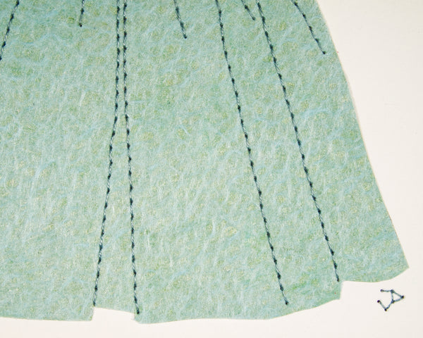 Dress #055: 1950s ‘Petal’ cocktail dress in green. 2016