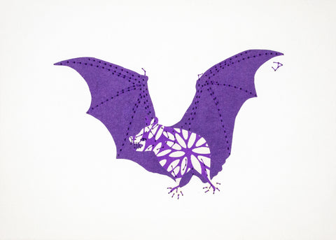 Vampire Bat in Purple