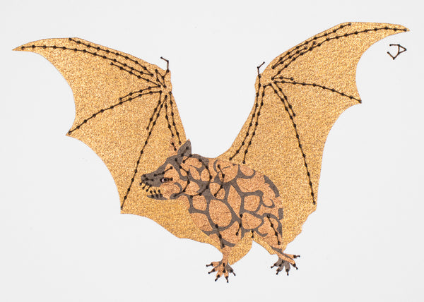 Vampire Bat in Copper