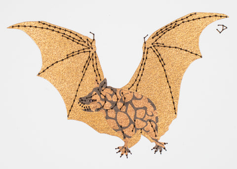 Vampire Bat in Copper