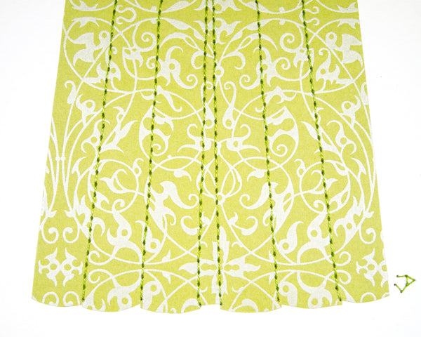 Dress #019: 18th century gown in green. 2014
