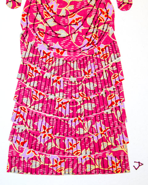 Dress #024: Victorian dress in rose