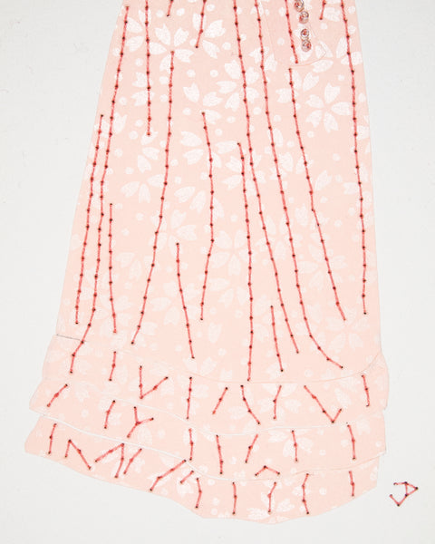 Dress #037.2: Regency dress in pale pink