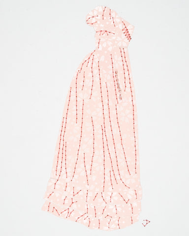 Dress #037.2: Regency dress in pale pink