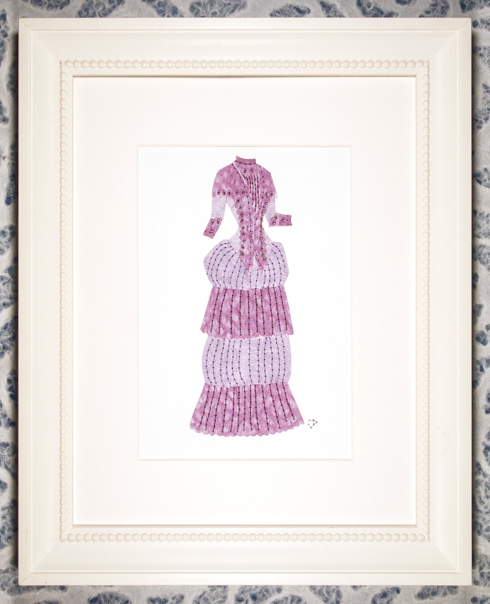 Dress #043: Victorian dress in lavender
