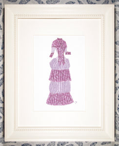 Dress #043: Victorian dress in lavender