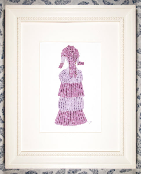 Dress #043: Victorian dress in lavender