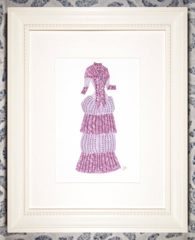 Dress #043: Victorian dress in lavender