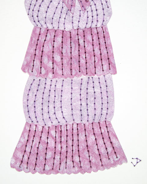 Dress #043: Victorian dress in lavender