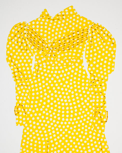 Dress #102: Regency day dress in yellow