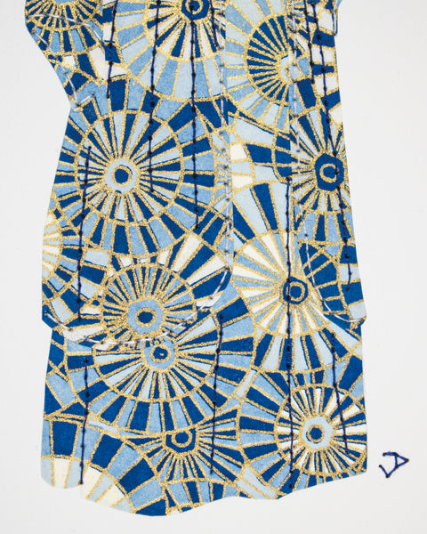 Dress #106: Edwardian day dress in blues