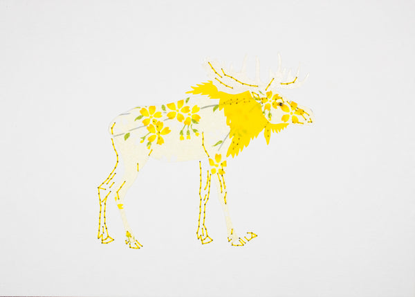 Moose in Yellow