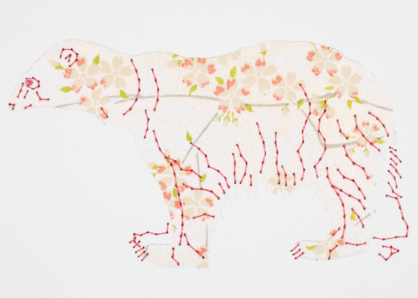 Polar Bear in Pale Pink