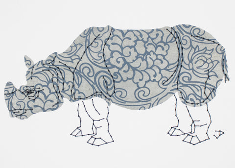 Rhinoceros in Grey