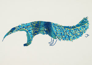 Anteater in Blue & Gold