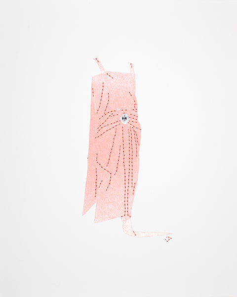 Dress #093: 1920s dress in pink