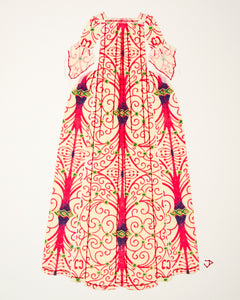Dress #005: Robe à la française in pink and cream. 2014