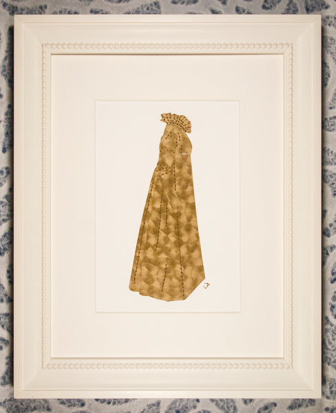 Dress #065: Regency dress in brown