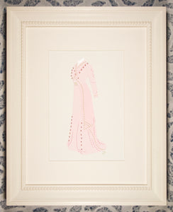Dress #088: Edwardian afternoon dress in rose with celadon