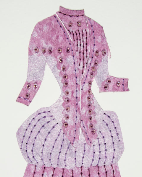 Dress #043: Victorian dress in lavender
