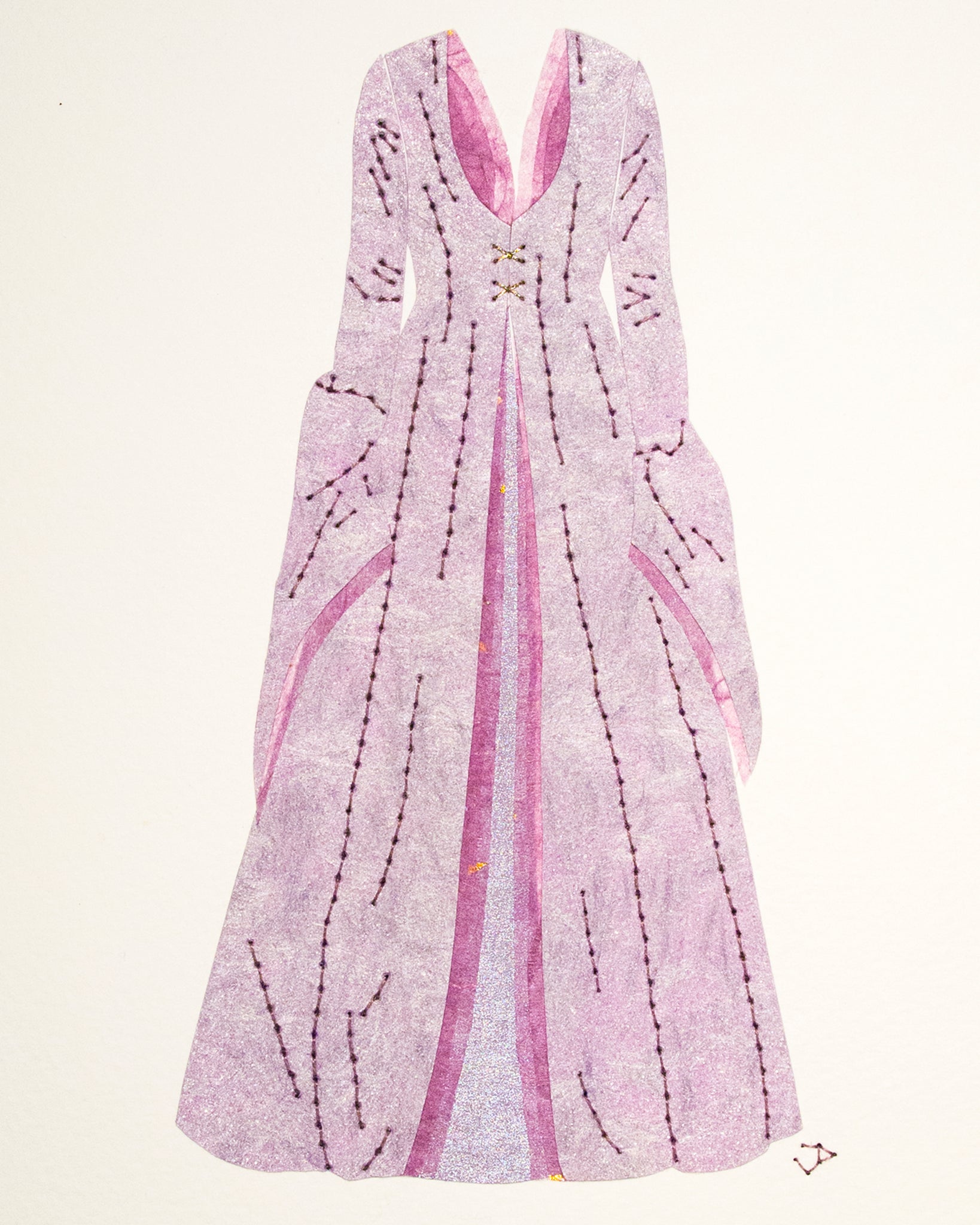 Dress #046: Sansa Stark costume in purple. 2016