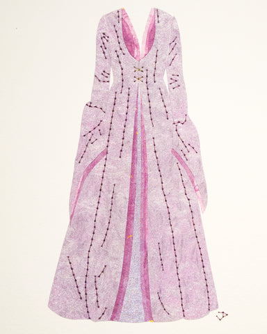 Dress #046: Sansa Stark costume in purple. 2016
