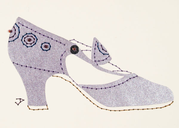 1925 Shoe in Shimmering Lilac