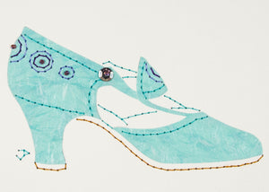 1925 Shoe in Pale Turquoise