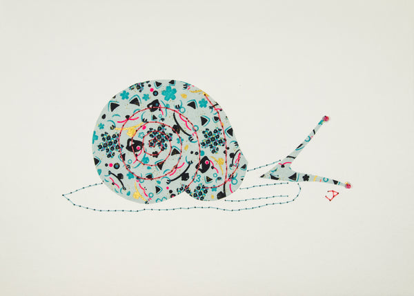 Helix Snail in Lucky Cat Faces